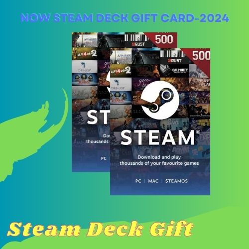New Steam Deck gift card 2024